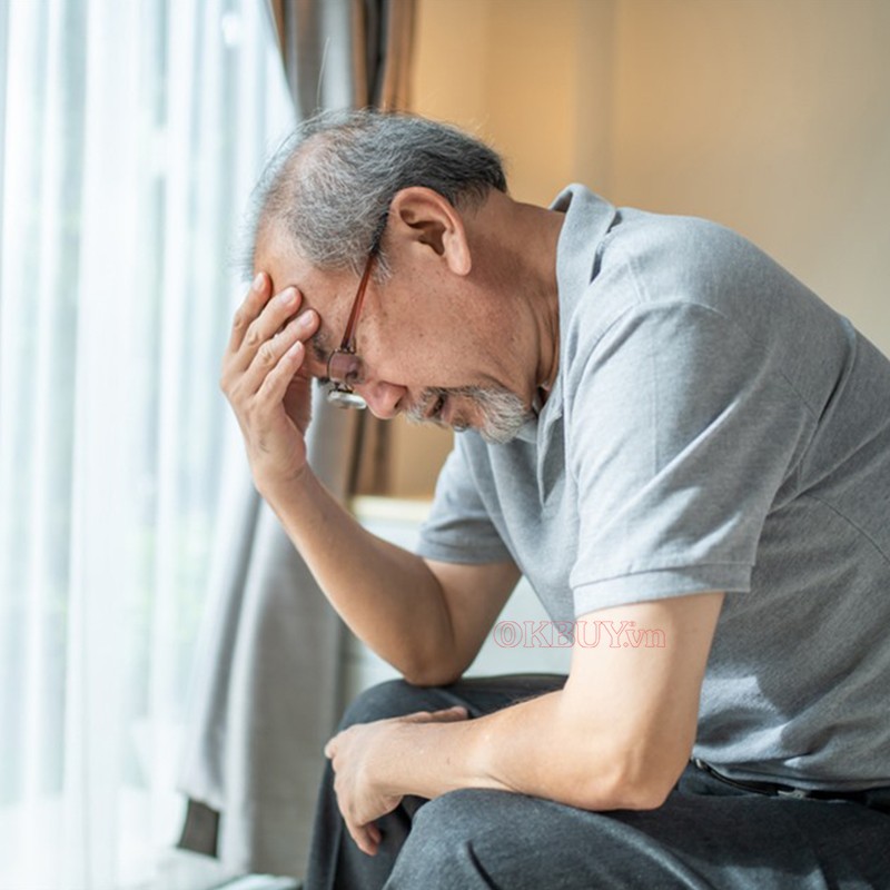 Người lớn tuổi bị stress và tâm lý bất ổn