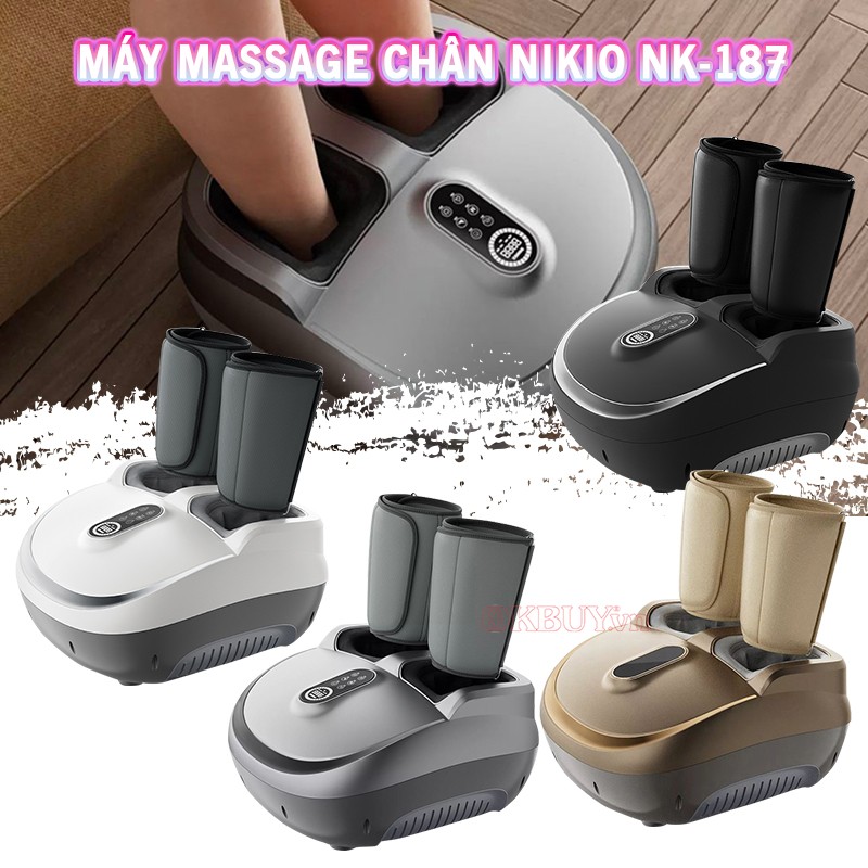 Video máy massage chân Nikio NK-187