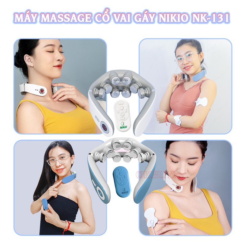 Video máy massage cổ vai gáy Nikio NK-131