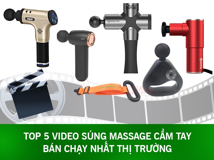 Video súng massage cầm tay bán chạy nhất thị trường