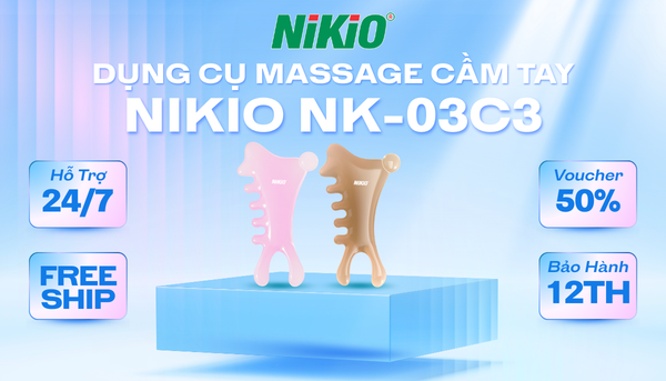 Dụng cụ massage cầm tay Nikio NK-03C3