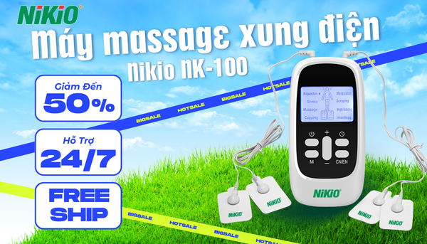 Máy massage xung điện Nikio NK-100