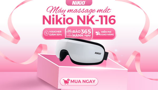 Máy massage mắt Nikio NK-116