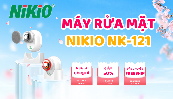 Máy rửa mặt Nikio NK-121