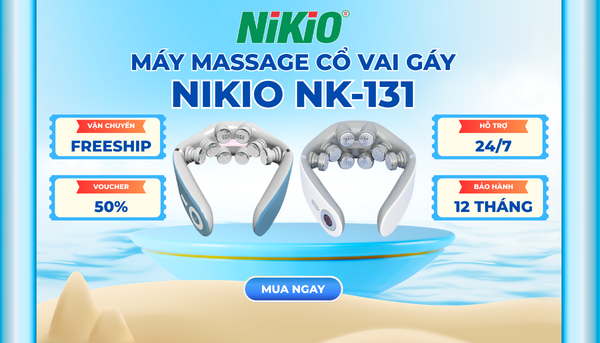 Máy massage cổ vai gáy Nikio NK-131