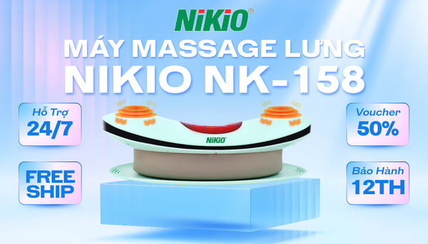 Máy massage lưng Nikio NK-158