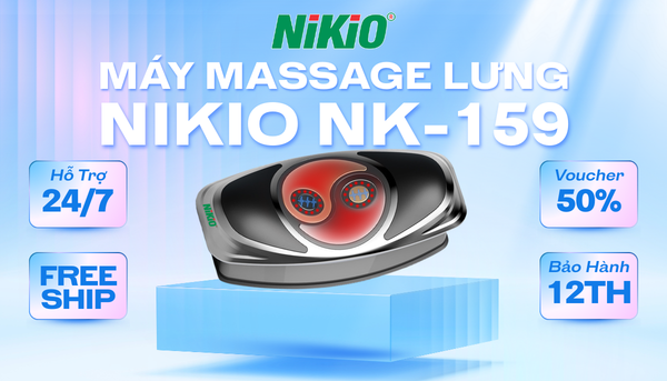 Máy massage lưng Nikio NK-159