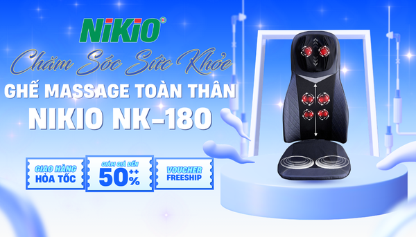 Ghế massage toàn thân Nikio NK-180