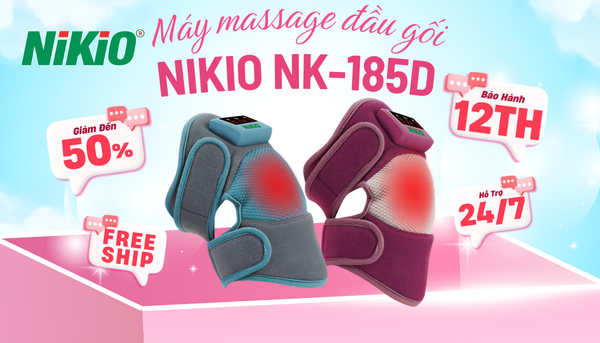 Máy massage đầu gối Nikio NK-185D