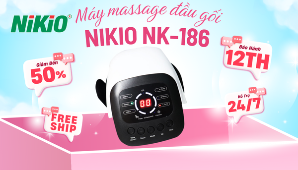 Máy massage đầu gối Nikio NK-186