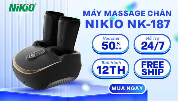 Máy massage chân Nikio NK-187