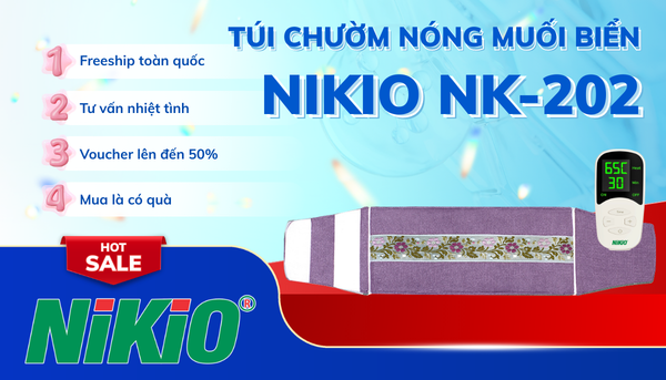 Túi chườm nóng muối biển Nikio NK-202