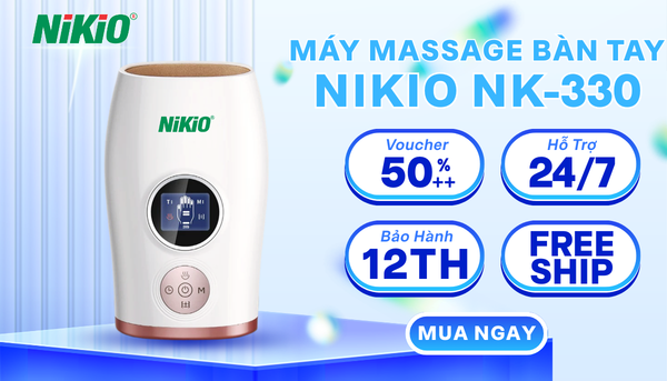 Máy massage bàn tay Nikio NK-330