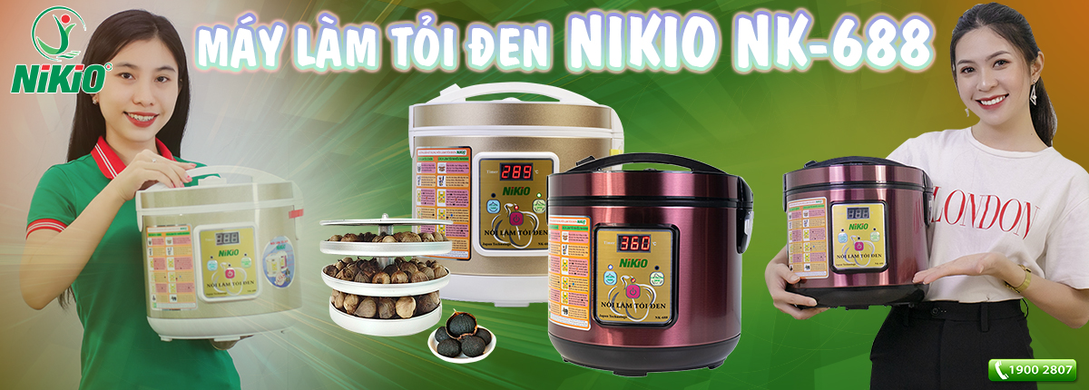 Nồi làm tỏi đen Nikio NK-688