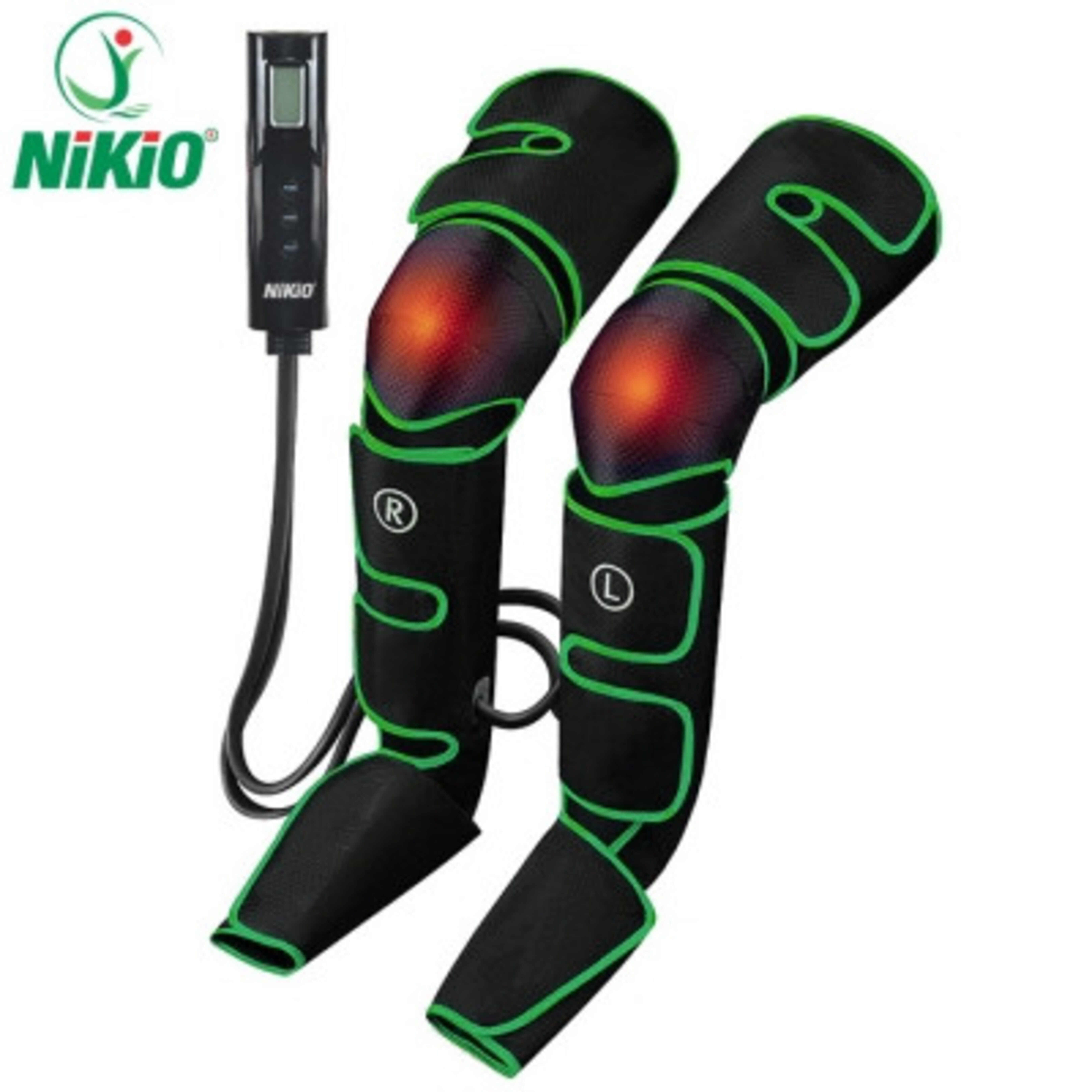 Video Máy nén ép trị liệu suy giãn tĩnh mạch chân Nikio NK-287, có nhiệt sưởi