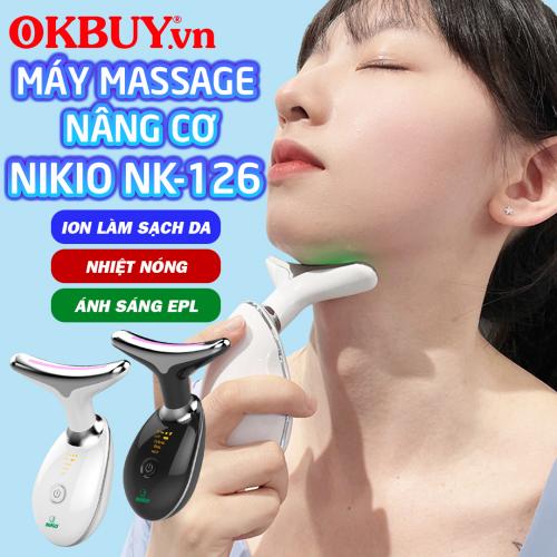 Video giới thiệu máy massage nâng cơ làm trẻ hóa da mặt, cổ Nikio NK-126 - Công nghệ điện di EMS, rung nóng, ion và ánh sáng IPL