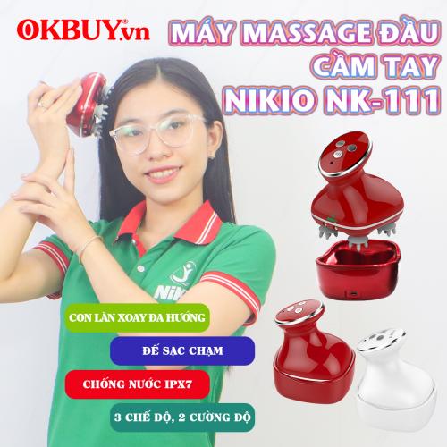 Video video giới thiệu máy massage đầu cầm tay tia hồng ngoại kết hợp rung và xoa bóp nikio nk-111