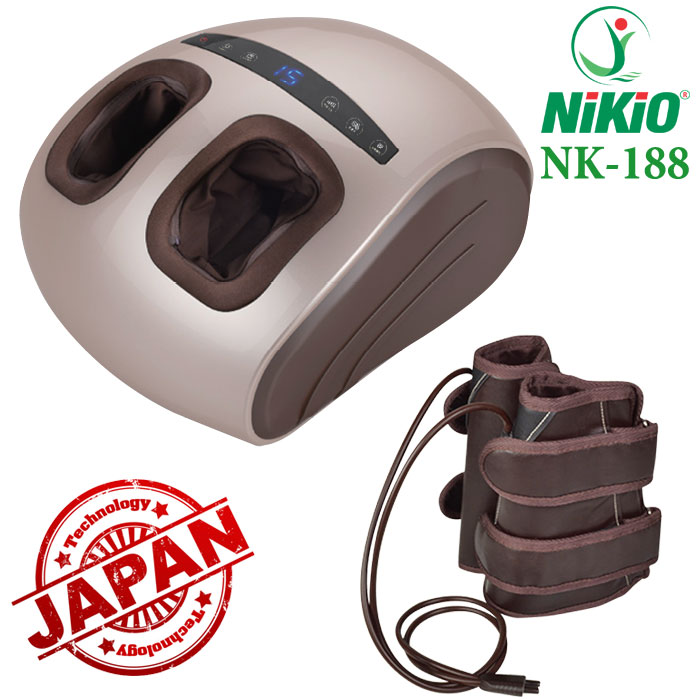 Video hướng dẫn sử dụng máy massage chân áp suất khí Nhật Bản Nikio NK-188