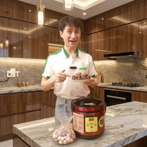 Video Nồi làm tỏi đen Nikio NK-688 tự động lên men, làm tới 1.5kg tỏi mỗi mẻ