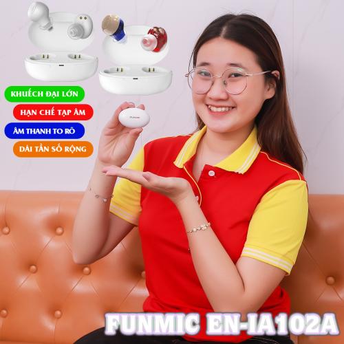 Video máy trợ thính siêu nhỏ đeo trong tai FUNMIC EN-IA102A