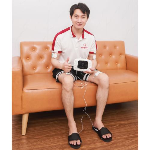Video Máy massage xung điện Nikio NK-105 - Có 4 miếng dán và dép tri liệu bàn chân