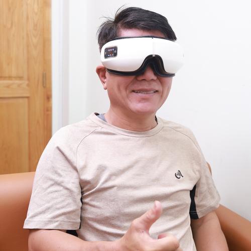 Video Máy massage mắt bluetooth Nikio NK-116 - Dân hay xem điện thoại nhất định phải có em này