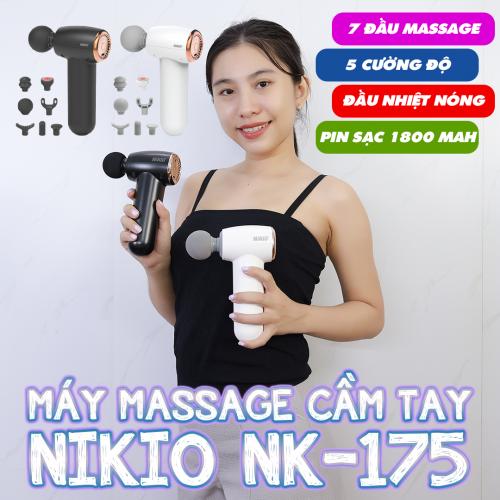 Video review súng massage cầm tay mini nikio nk-175