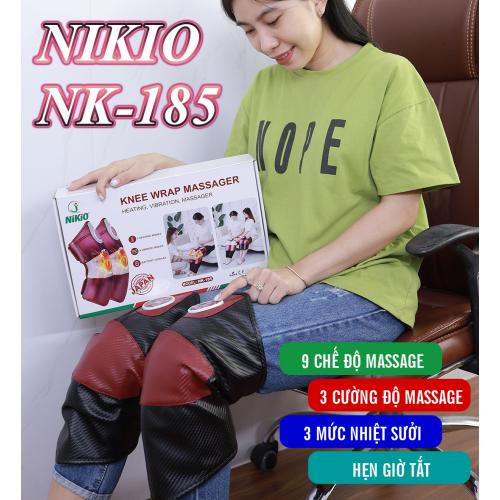 Video review máy massage đầu gối nikio nk-185 rung nóng giảm đau nhức khớp gối