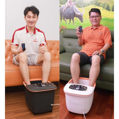 Video giới thiệu bồn ngâm chân nước ấm tích hợp mátxa thư giãn NIKIO NK-195