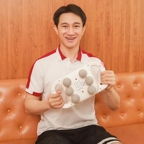 Video video máy massage cầm tay 6 đầu đấm nikio nk-272 pro