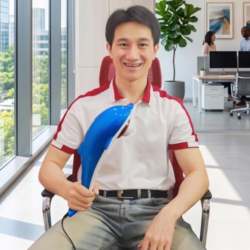 video máy massage cầm tay nikio nk-608b - giải pháp giảm căng cứng cơ cho dân văn phòng