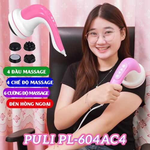 Video review máy massage cầm tay Puli PL-604AC4 - 5 chế độ mát xa nâng cao