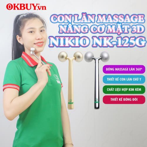 Video giới thiệu cây lăn massage nâng cơ mặt 3D tạo cầm Vline Nikio NK-125G