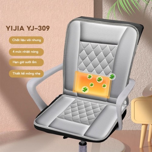 video ghế - đệm sưởi ấm điện cao cấp yijia yj-309 (nhiệt nóng 38 tới 55 độ)