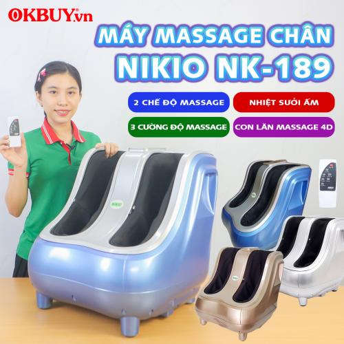 Video video hướng dẫn cách sử dụng máy massage bàn chân và bắp chân 4d nhật bản nikio nk-189