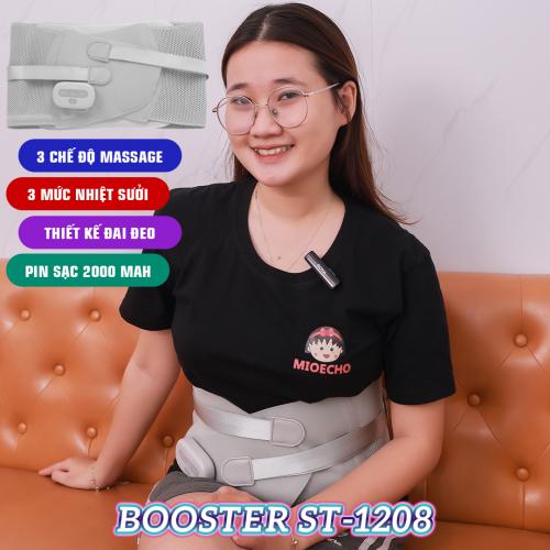 Video video review đai cố định và massage lưng booster boluojun st-1208