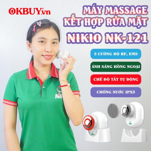 Video giới thiệu máy massage nâng cơ điện di tinh chất kết hợp rửa mặt Nikio NK-121