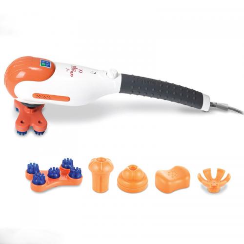 Máy massage cầm tay toàn thân mini Squirrel V-555 - 5 đầu, nhập khẩu Hàn Quốc