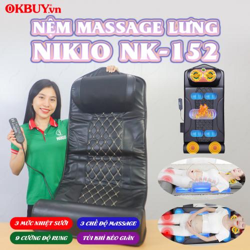 Video hướng dẫn sử dụng nệm massage toàn thân đa năng nikio nk-152