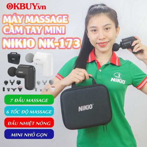 Video giới thiệu máy massage cầm tay mini có đầu nóng Nikio NK-173
