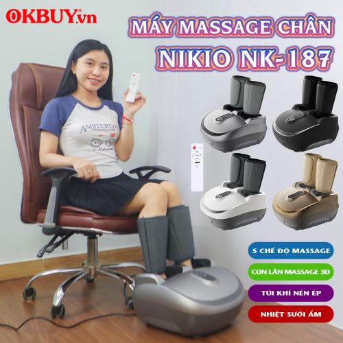 Video hướng dẫn sử dụng máy massage bàn chân và bắp chân Nikio NK-187
