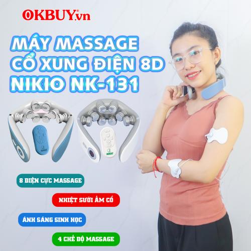 Video giới thiệu máy massage cổ xung điện 8D Nikio NK-131