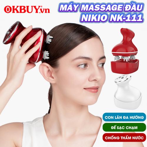 Video video máy massage đầu kết hợp tia hồng ngoại, chống nước nikio nk-111