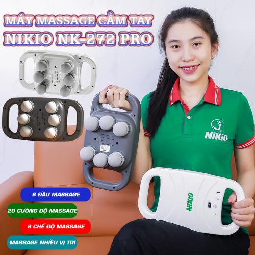 Video giới thiệu máy đấm lưng 6 đầu Nikio NK-272 PRO - 9 chế độ, 20 cường độ