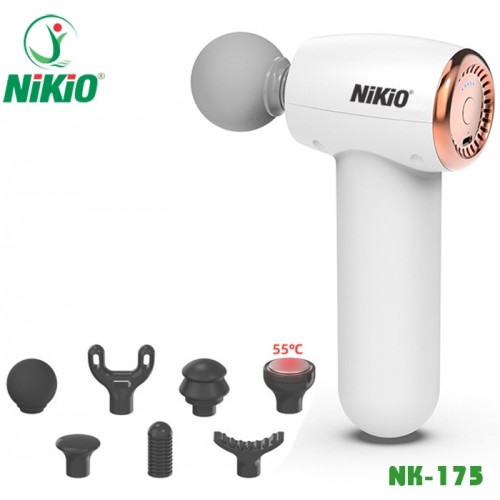 video giới thiệu siêu phẩm súng massage cầm tay 7 đầu mini ai nikio nk-175