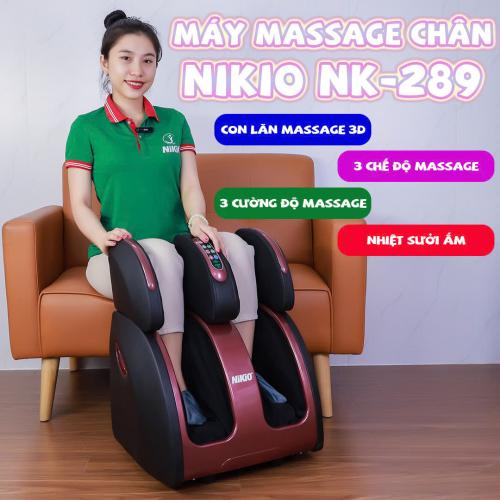 Video hướng dẫn sử dụng áy massage chân 4D Nikio NK-289